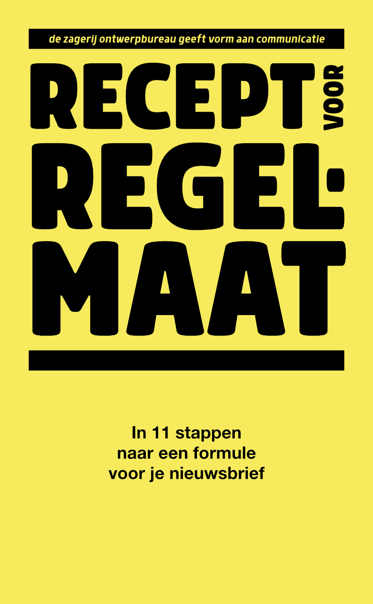 Recept voor regelmaat