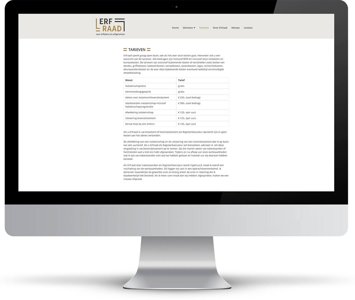Website Erfraad